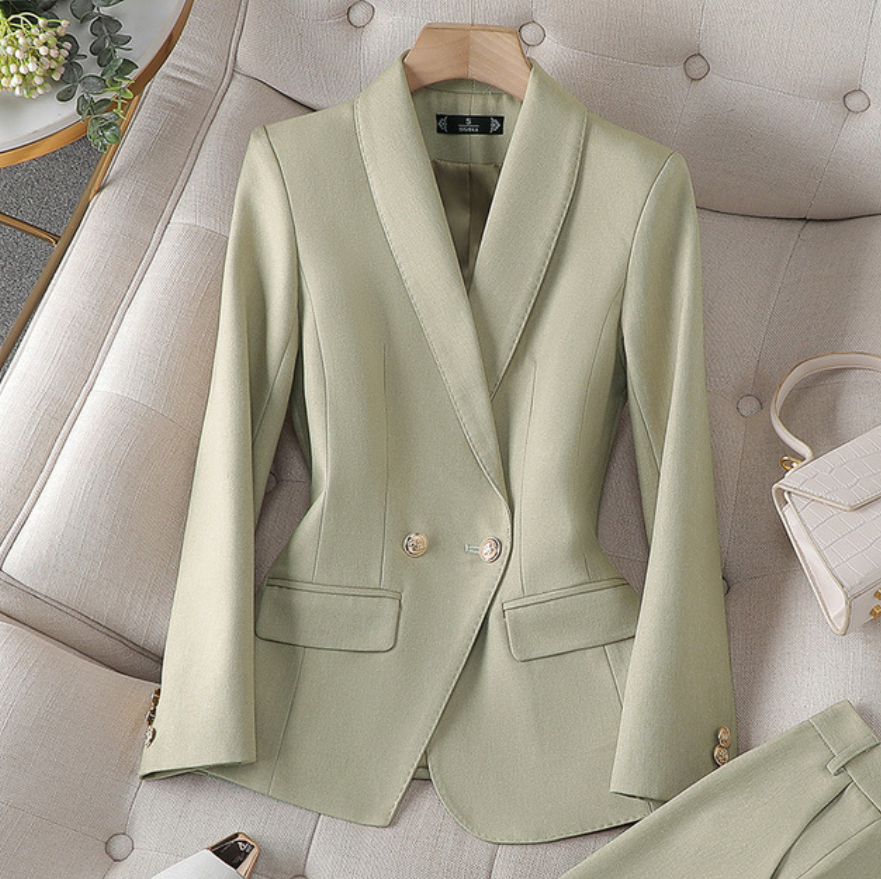 Blazer Hose Set Eleganter Damen Anzug, Hochwertig & Komfortabel