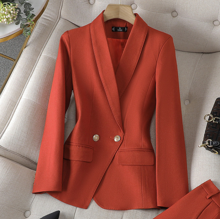 Blazer Hose Set Eleganter Damen Anzug, Hochwertig & Komfortabel