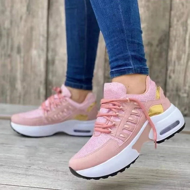 Orthopädische Damen Sneaker Fuß- & Rückenschmerz-Linderung