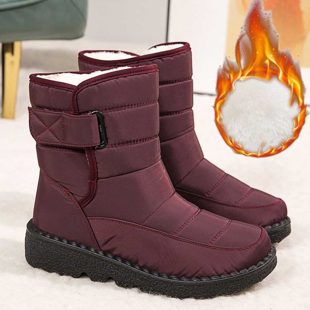 Warme Damen Schneestiefel Wasserdicht & Rutschfest