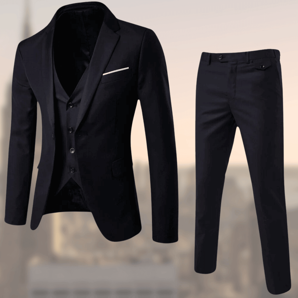 Hochwertiges Anzug Set für Herren Elegantes 3-teiliges Design