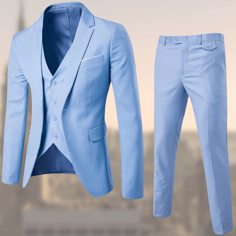 Hochwertiges Anzug Set für Herren Elegantes 3-teiliges Design