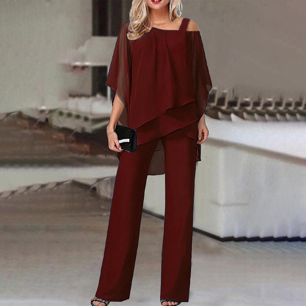 Eleganter Jumpsuit mit Cold-Shoulder-Detail