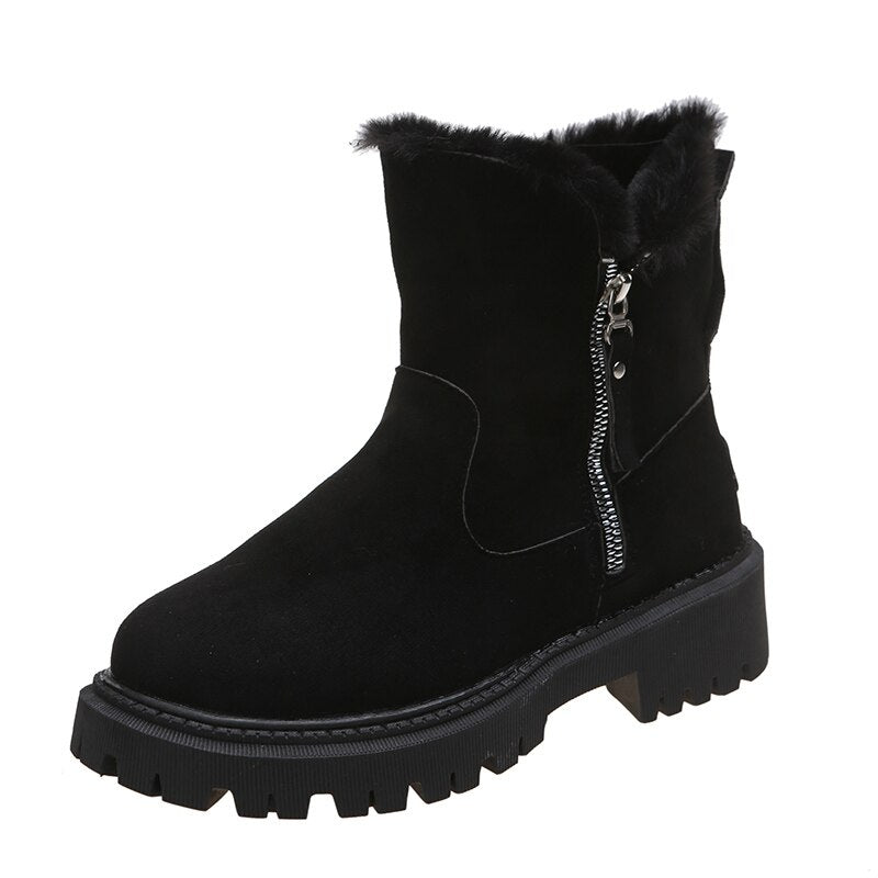 Superwarme Winterstiefel für Damen Warme, wasserdichte Damen-Winterschuhe