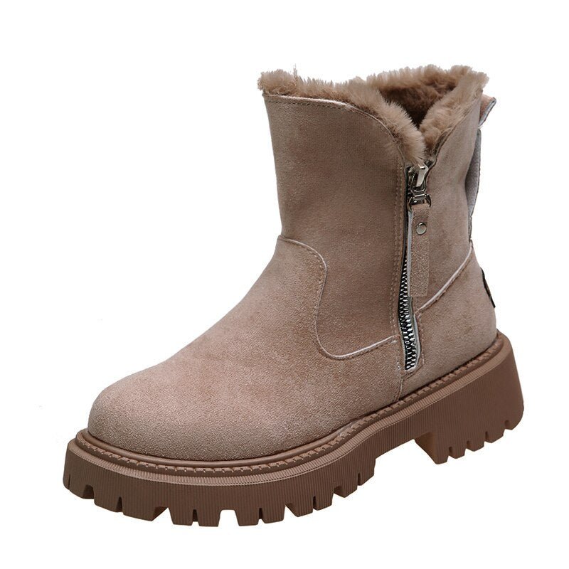Superwarme Winterstiefel für Damen Warme, wasserdichte Damen-Winterschuhe