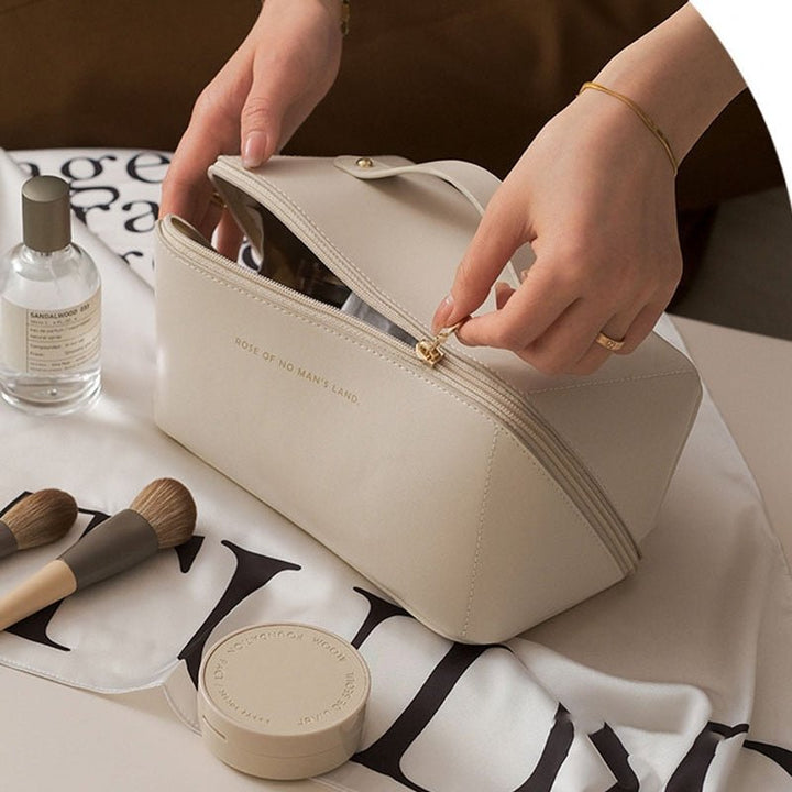 Luxuriöse Kosmetiktasche Damen Elegante Aufbewahrung für Make-up & Pflege