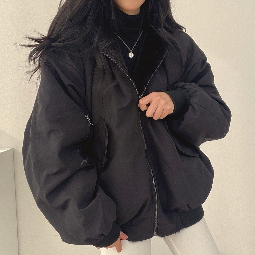 Wendbare Fleecejacke mit Kapuze - Warme Jacke für Damen