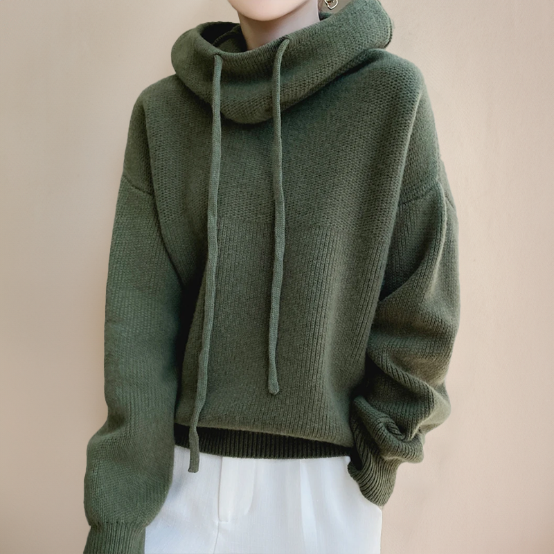 Merinowolle Rollkragenpullover Damen Elegant & bequem