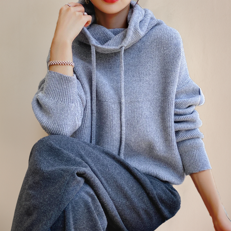 Merinowolle Rollkragenpullover Damen Elegant & bequem