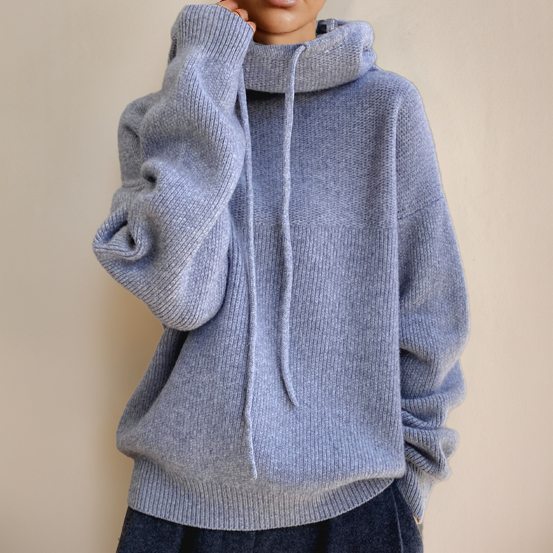 Merinowolle Rollkragenpullover Damen Elegant & bequem