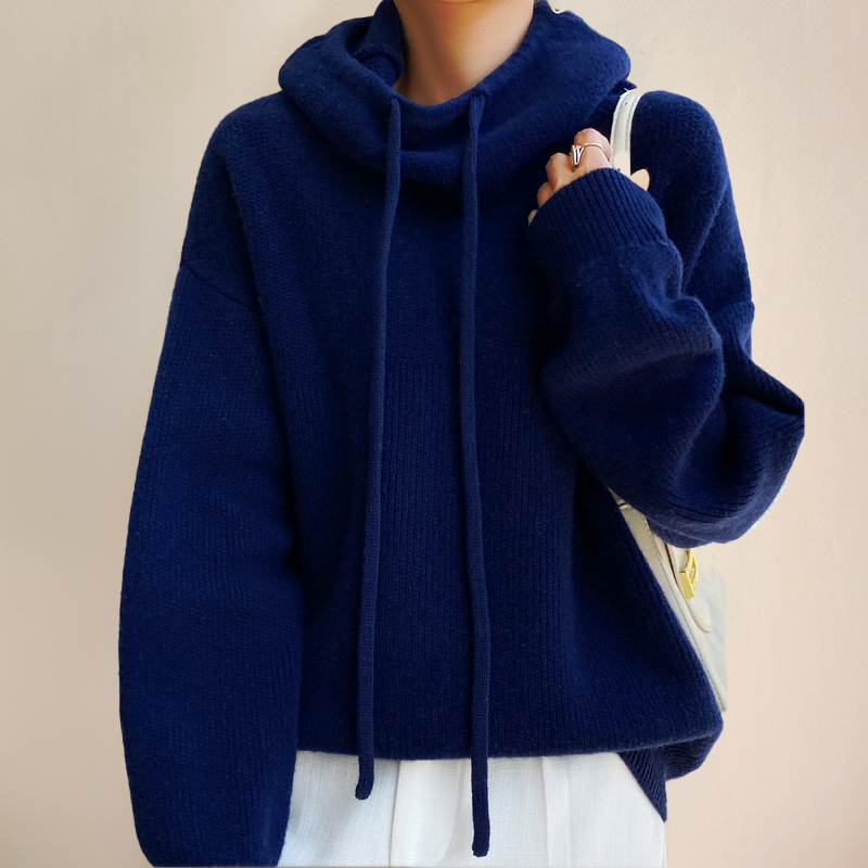 Merinowolle Rollkragenpullover Damen Elegant & bequem