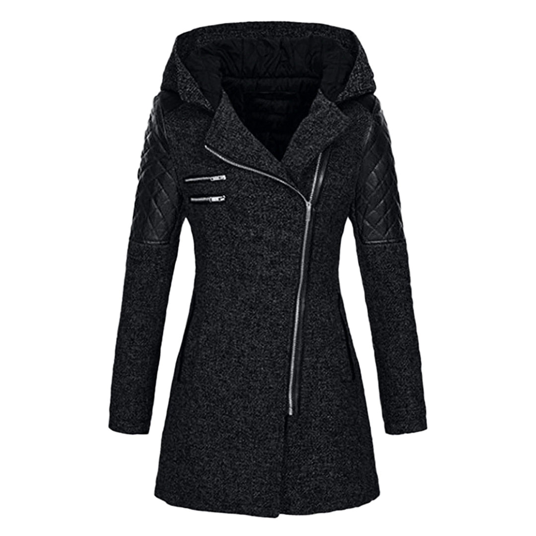 Langen Wintermantel Damen Elegant, Warm & Wetterfest