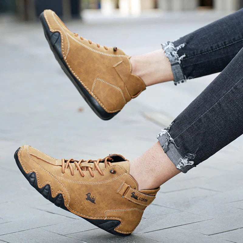 Barfußschuhe Leder Bequem & Rutschfest