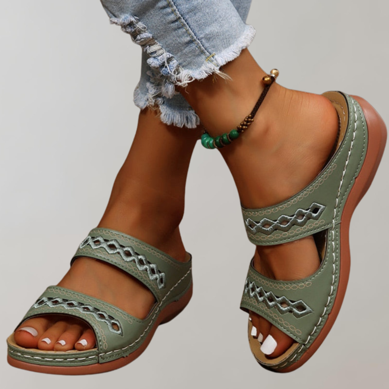 Orthopädische Damen-Sandalen Bequem & Stilvoll für den Sommer