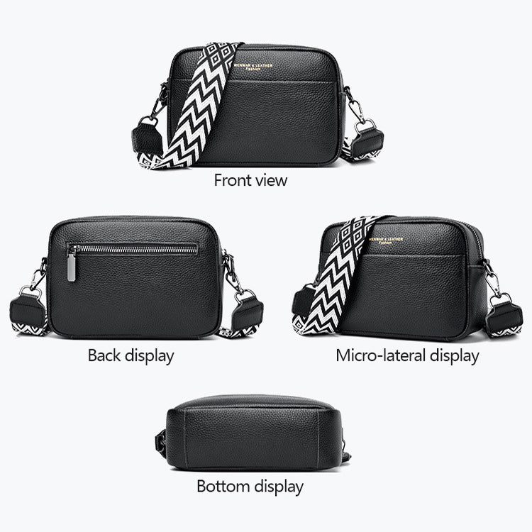 Hochwertige Echtledertasche - Weiches Rindsleder & Vielseitig