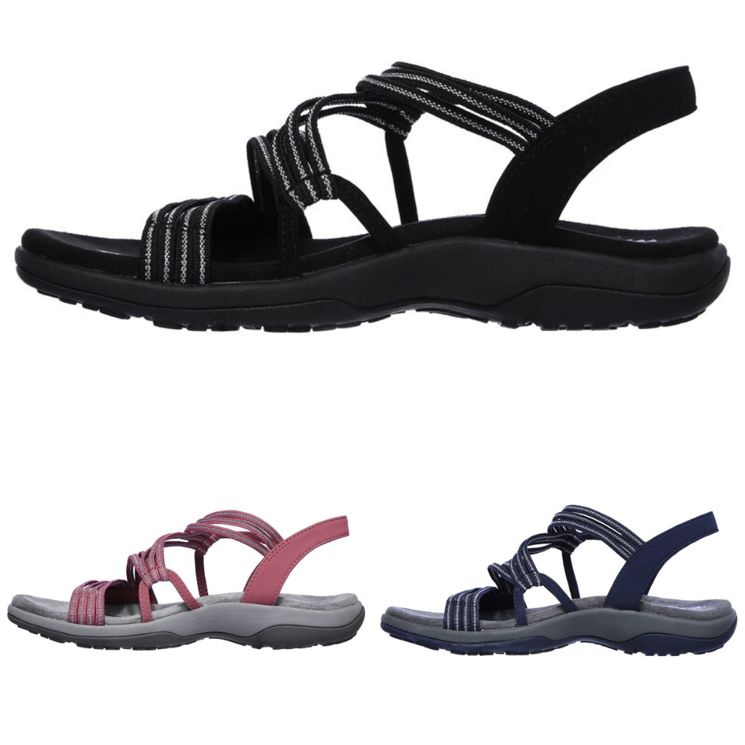 Orthopädische Damen-Riemchensandalen Elegant & bequem