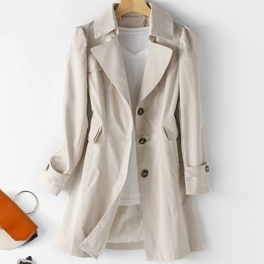 Damen Trenchcoat Vielseitiger & Stilvoller Übergangsmantel
