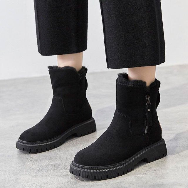 Warme Winterstiefel Damen Wasserdicht & bequem