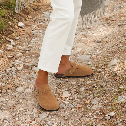 Orthopädische Damen-Sandalen Bequeme Clogs mit rutschfester Sohle