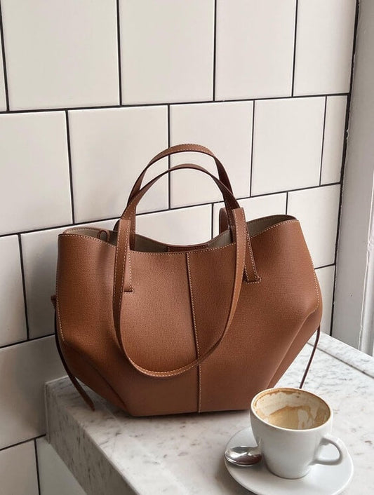 Geräumige Vintage Tote Bag Damen Umhängetasche & Shopper