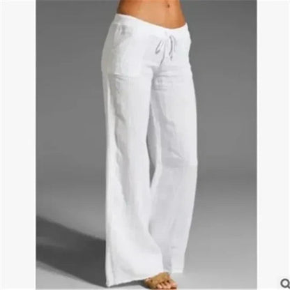 Leinenhose Herren Sommer Bequeme & Elegante Baumwollhose