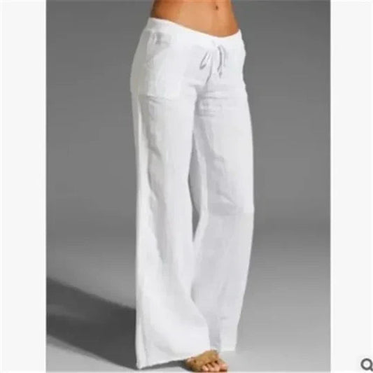 Leinenhose Herren Sommer Bequeme & Elegante Baumwollhose