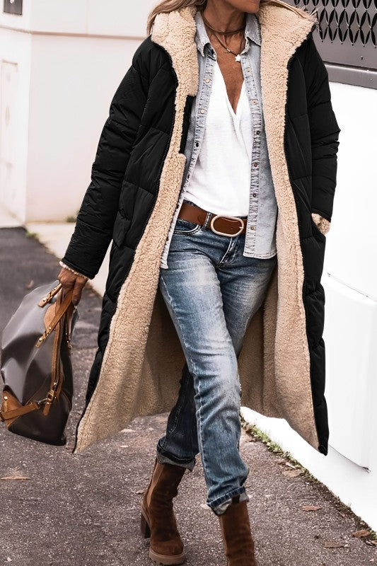 Langen Damen Wintermantel Warm, bequem & stylisch