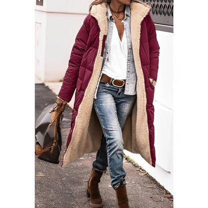 Langen Damen Wintermantel Warm, bequem & stylisch