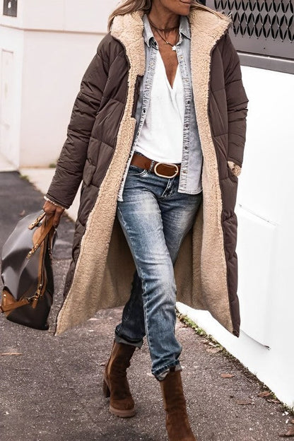 Langen Damen Wintermantel Warm, bequem & stylisch