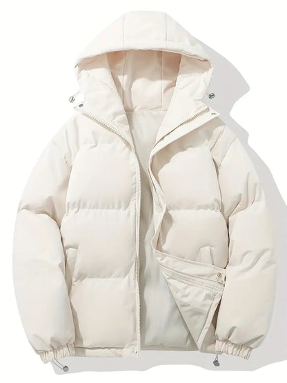 Warme Kapuzenjacke Damen Klassisches Design