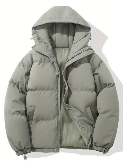 Warme Kapuzenjacke Damen Klassisches Design