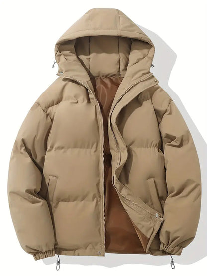 Warme Kapuzenjacke Damen Klassisches Design