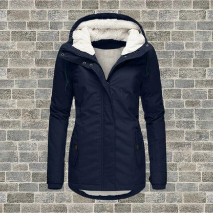 Wintermantel mit Kapuze Herbst & Winter Mode