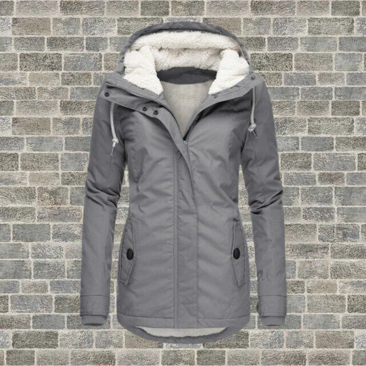 Wintermantel mit Kapuze Herbst & Winter Mode