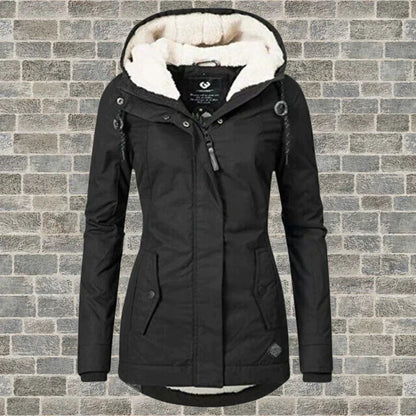 Wintermantel mit Kapuze Herbst & Winter Mode