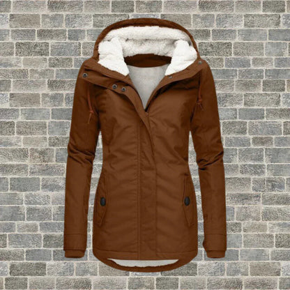 Wintermantel mit Kapuze Herbst & Winter Mode
