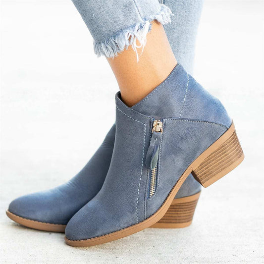 Orthopädische Damen-Lederstiefel Komfort & Style