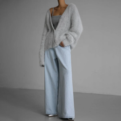 Kuschelige Kaschmir Strickjacke Damen Luxus & Komfort
