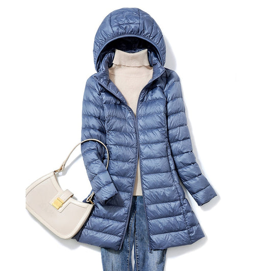 Leichte Winterjacke Damen Ultraleichte Freizeitjacke für Damen