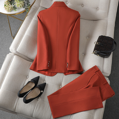 Blazer Hose Set Eleganter Damen Anzug, Hochwertig & Komfortabel