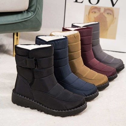 Warme Damen Schneestiefel Wasserdicht & Rutschfest