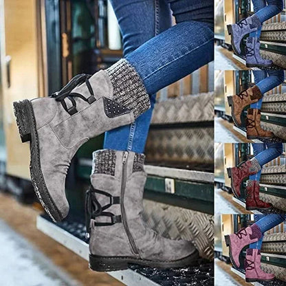 Winter-Schuhe Damen Warme, bequeme & stützende Halbschuhe für lange Spaziergänge