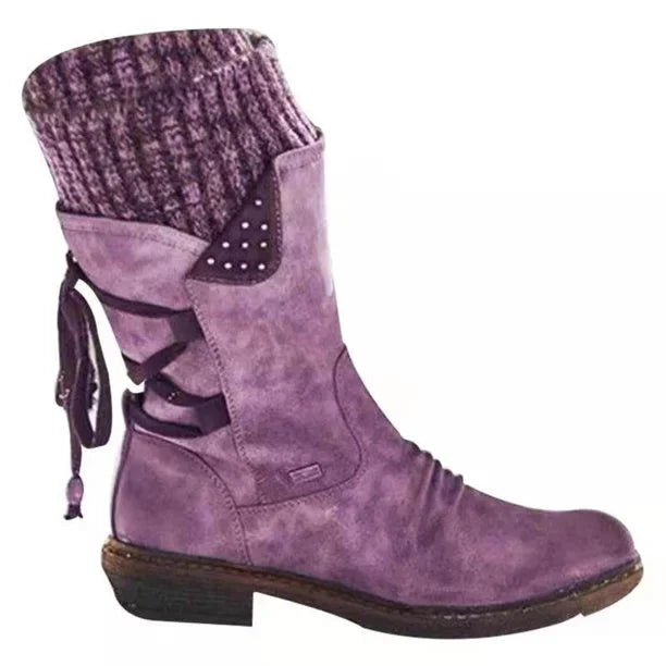 Winter-Schuhe Damen Warme, bequeme & stützende Halbschuhe für lange Spaziergänge
