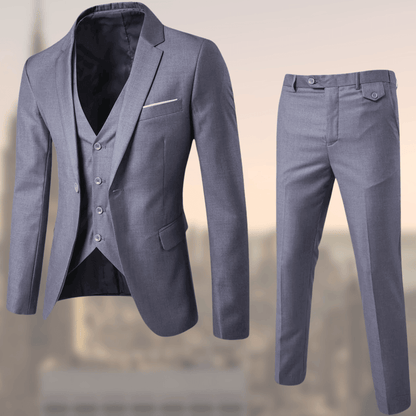 Hochwertiges Anzug Set für Herren Elegantes 3-teiliges Design