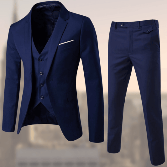 Hochwertiges Anzug Set für Herren Elegantes 3-teiliges Design