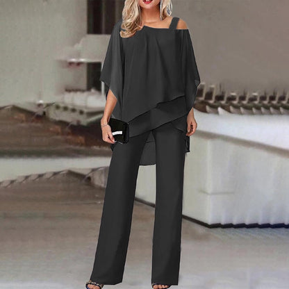 Eleganter Jumpsuit mit Cold-Shoulder-Detail