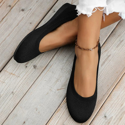 Bequeme Damen Sandalen Orthopädische Flache Loafers