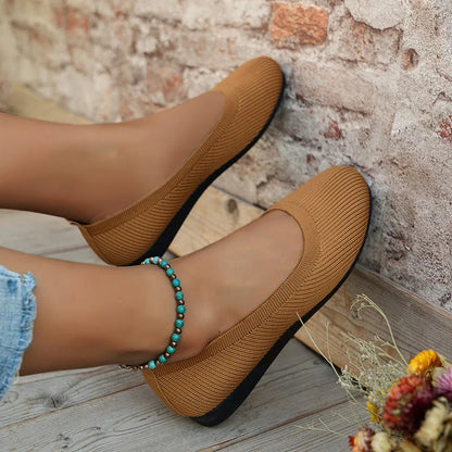 Bequeme Damen Sandalen Orthopädische Flache Loafers