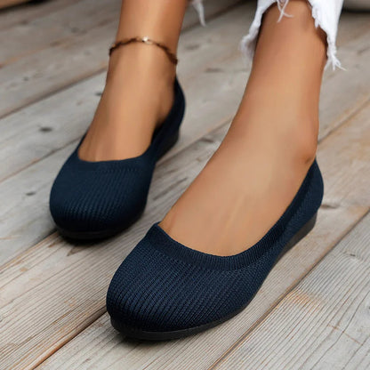 Bequeme Damen Sandalen Orthopädische Flache Loafers