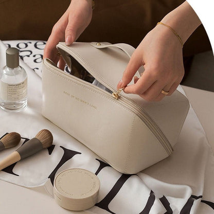 Luxuriöse Kosmetiktasche Damen Elegante Aufbewahrung für Make-up & Pflege